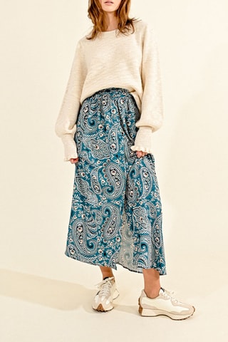 Jupe longue - Bleu - Molly Bracken