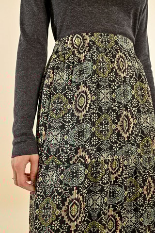 Jupe midi - Noir - Molly Bracken