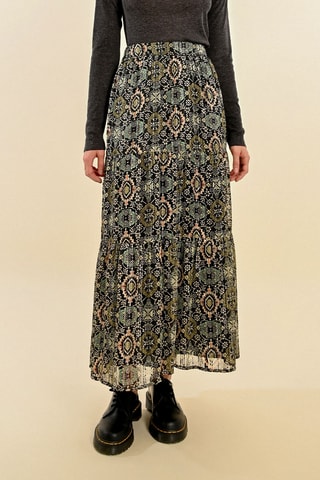 Jupe midi - Noir - Molly Bracken