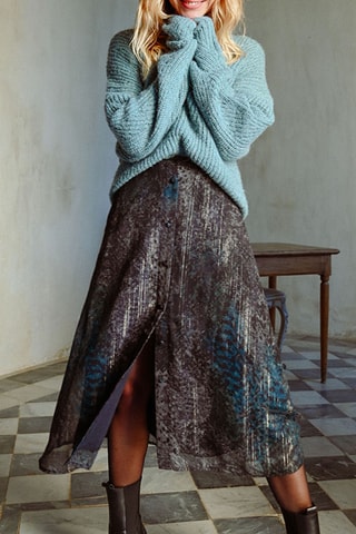 Jupe midi - Noir - Molly Bracken