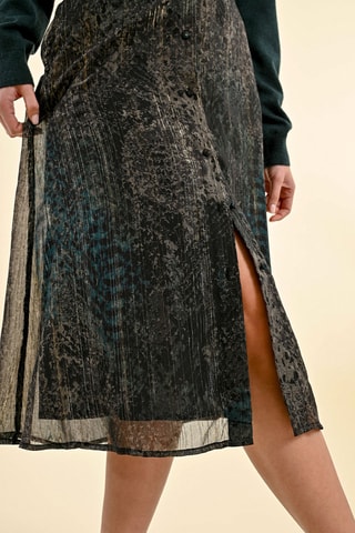 Jupe midi - Noir - Molly Bracken