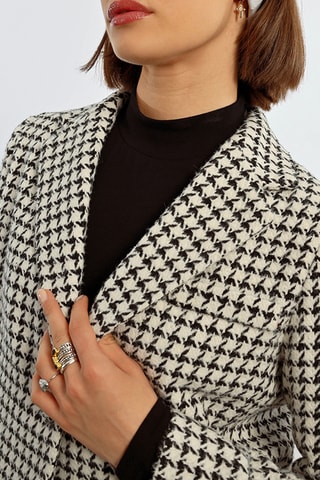 Blazer - Blanc et noir - Lili Sidonio