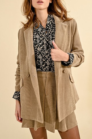 Blazer - Beige - Molly Bracken