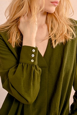 Top - Vert olive - Molly Bracken