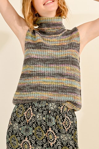 Top sans manches - Gris - Molly Bracken