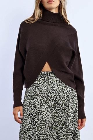 Pull - Marron foncé - Lili Sidonio