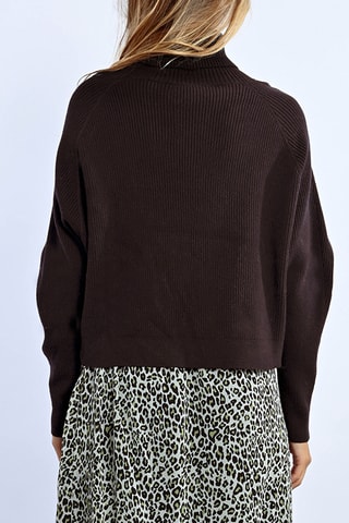 Pull - Marron foncé - Lili Sidonio