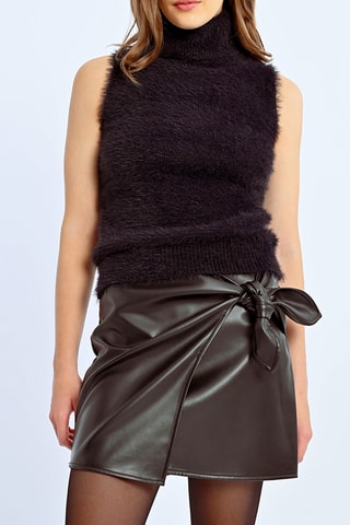 Pull sans manches - Noir - Lili Sidonio