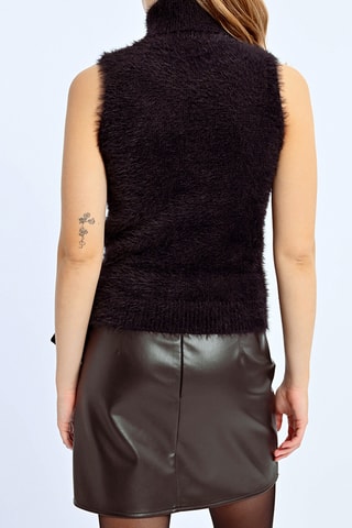 Pull sans manches - Noir - Lili Sidonio