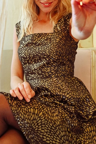 Robe - Noir - Molly Bracken