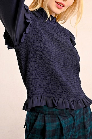 Top - Bleu marine - Molly Bracken