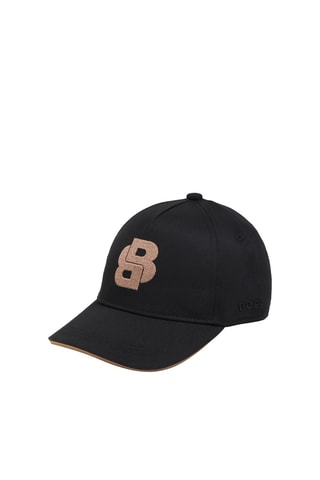 Casquette - Noir et marron clair - Boss
