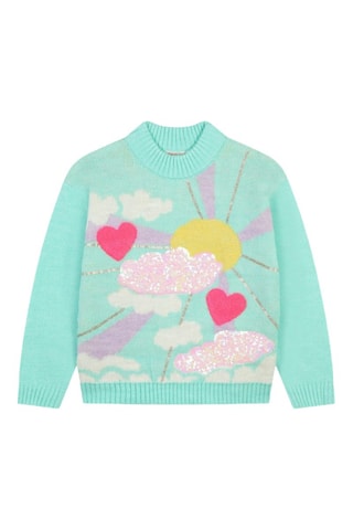 Pull - Turquoise - Billieblush