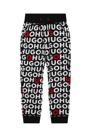 Jogging - Noir et rouge - Hugo