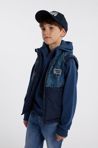 Coupe-vent à capuche - Bleu - Timberland