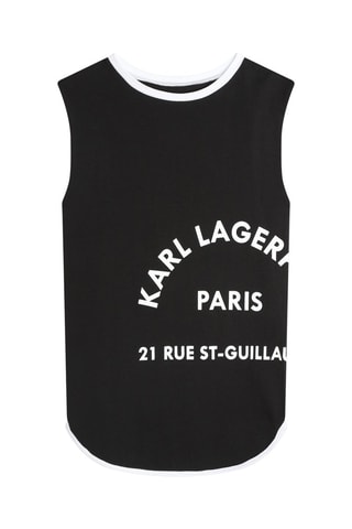 Robe sans manches - Noir - Karl Lagerfeld