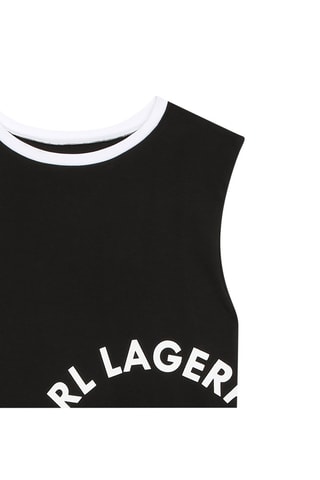 Robe sans manches - Noir - Karl Lagerfeld