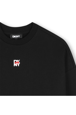 Robe trompe-l'œil - Noir - DKNY