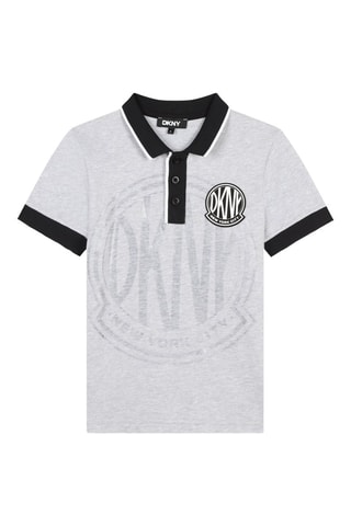 Polo - Gris et noir - DKNY