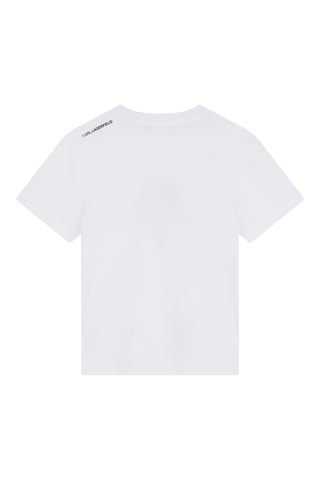 T-shirt en coton biologique Karl Lagerfeld - Blanc - Karl Lagerfeld 