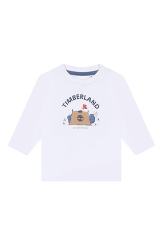T-shirt en coton biologique - Blanc - Timberland
