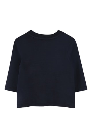 T-shirt en coton biologique - Bleu - Timberland