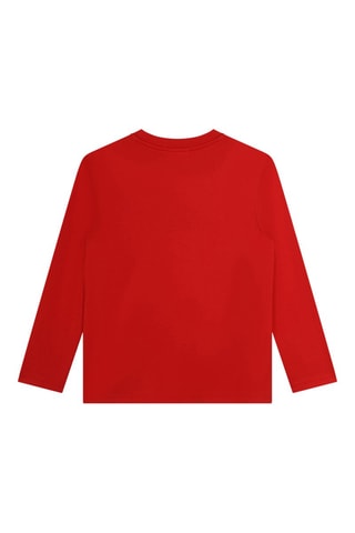 T-shirt en coton biologique - Rouge - Hugo