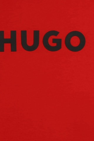 T-shirt en coton biologique - Rouge - Hugo