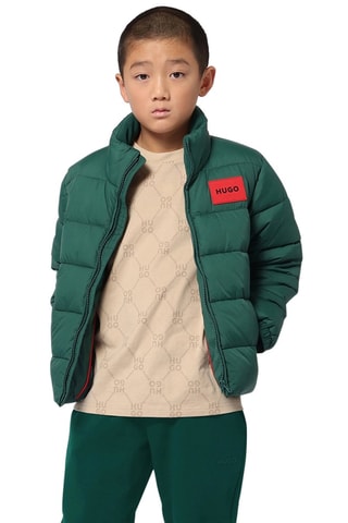 T-shirt en coton biologique - Beige - Hugo