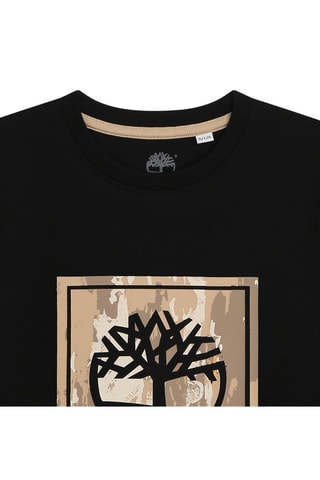 T-shirt en coton biologique - Noir - Timberland