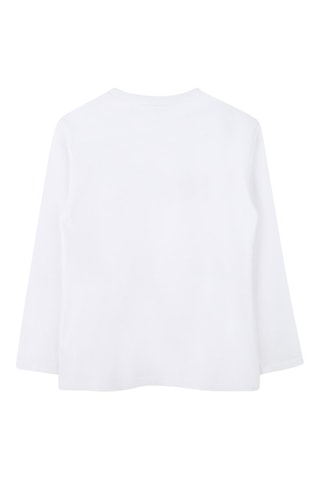 T-shirt en coton biologique - Blanc - Hugo