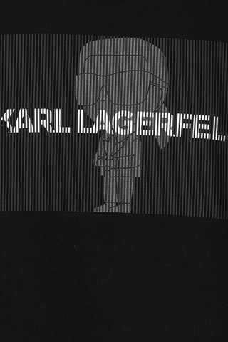 Sweat en coton biologique - Noir - Karl Lagerfeld