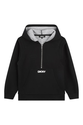 Sweat à capuche - Noir - DKNY