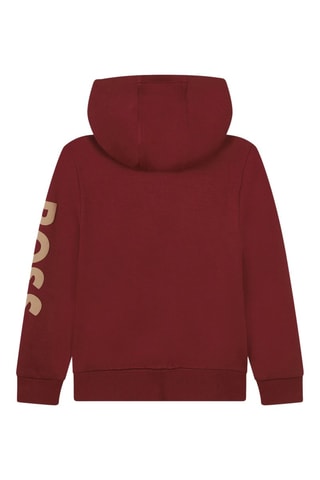 Sweat à capuche - Bordeaux - Boss