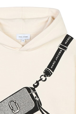 Sweat à capuche - Ecru - Marc Jacobs