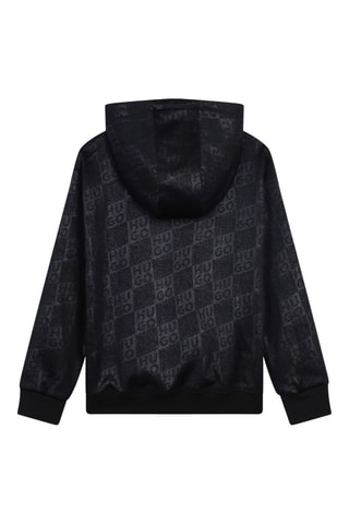 Sweat à capuche - Noir - Hugo