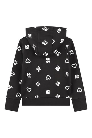 Sweat en coton biologique - Noir - Hugo