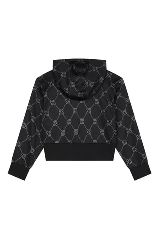 Sweat à capuche - Noir - Hugo