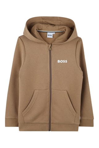 Sweat à capuche et jogging - Marron clair - Boss
