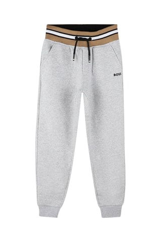Sweat à capuche et jogging - Gris clair chiné - Boss