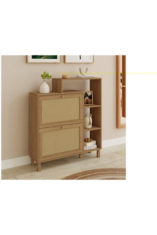 Sapateira Erin 2 batentes - 86,5 x 23,5 x 98,5 cm