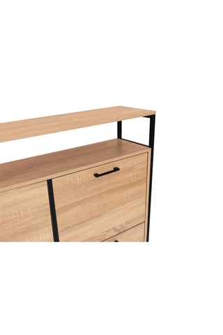 Sapateira 4 batentes Alan - 100 x 97 x 23 cm