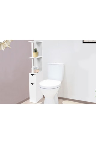 Móvel WC 2 portas - Branco