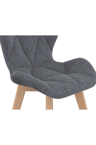 4 chaises en bois Gatsby - 46 x 79 x 50 cm