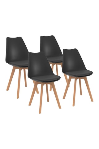 4 chaises Nordia - 46 x 79,5 x 51 cm