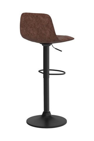 2 tabourets de bar Edison - 39 x 83-104 x 42 cm