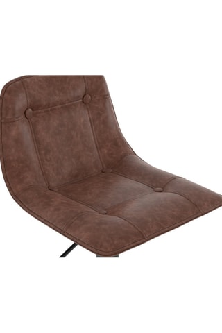 2 tabourets de bar Edison - 39 x 83-104 x 42 cm