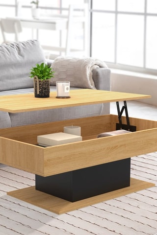 Table basse en bois Tania - 110 x 40 x 60 cm