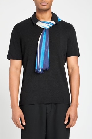 Etole - Blanc et bleu cobalt