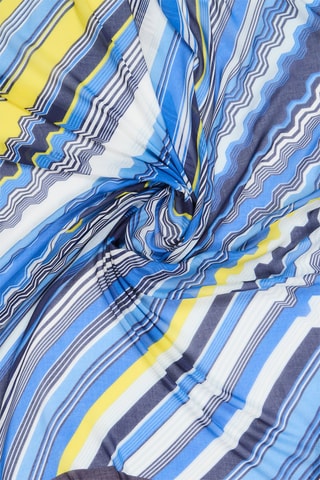 Carré - Bleu clair et écru